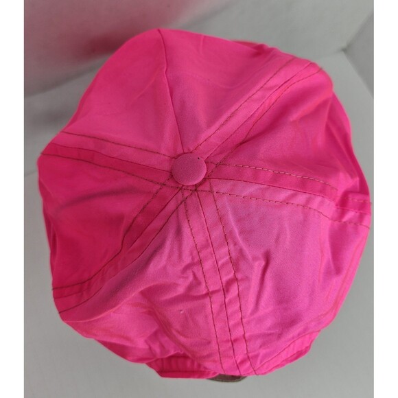 G.O. Gary Ormsby Racing Hat Pink One Size Top Fuel Drag Racing NHRA 1989 Vintage - Picture 5 of 7